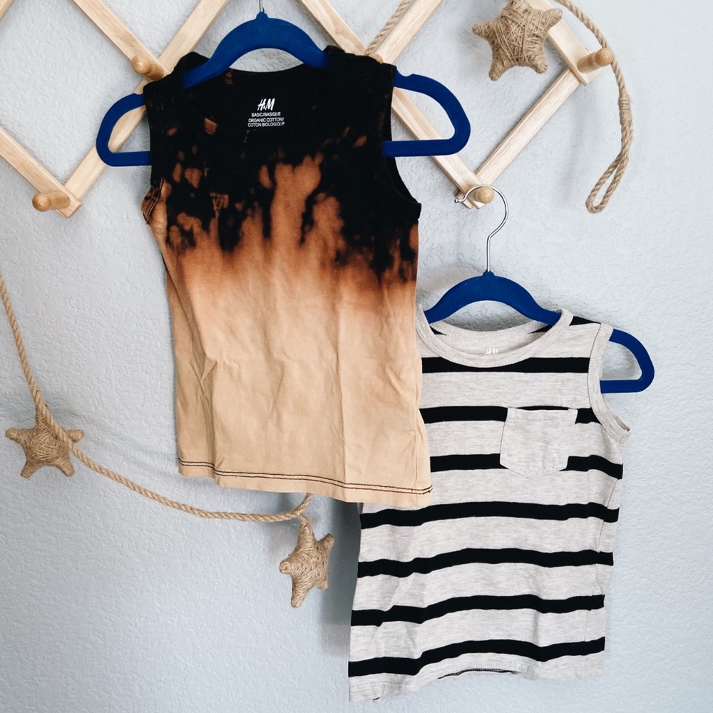 Monochrome hipster tank bundle